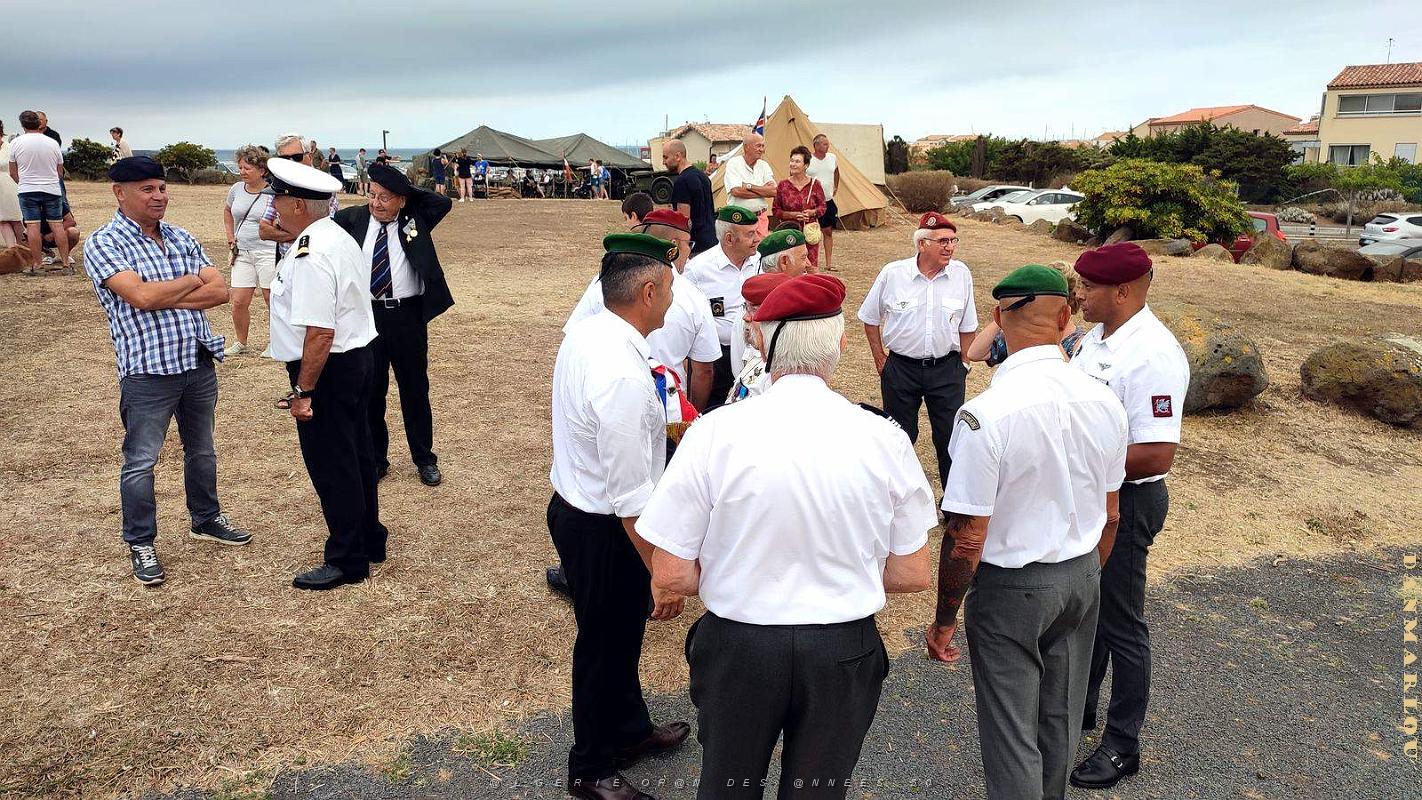 1 Cap Agde - 15 Aout 2023 -  Stele Medailles Militaires - Anniversaire 60 ans (6).jpg